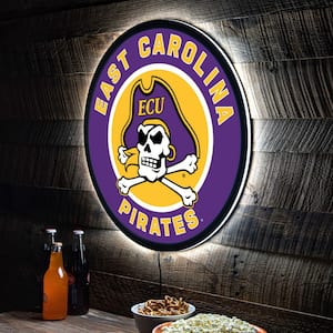 Evergreen East Carolina University Helmet 19 in. x 15 in. Plug-in LED  Lighted Sign 8LED915HMT - The Home Depot