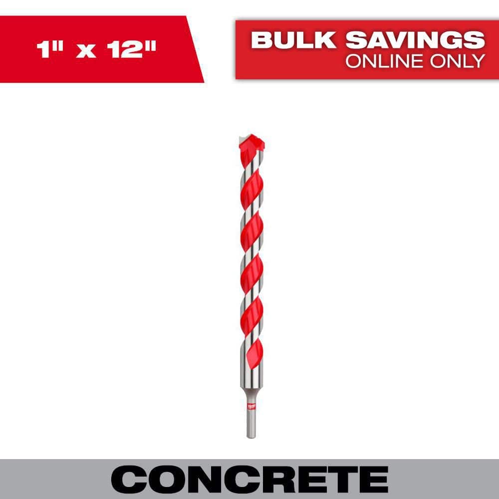 1 in. x 10 in. x 12 in. Carbide Hammer Drill Bit price history on PriceWatchPro