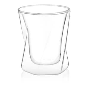 Lacey 10 oz Double Wall Whiskey Glasses, Set of 2
