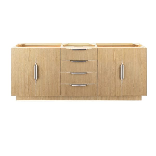 James Martin Vanities Bainbridge 72 in. Double Vanity in Tribeca Oak