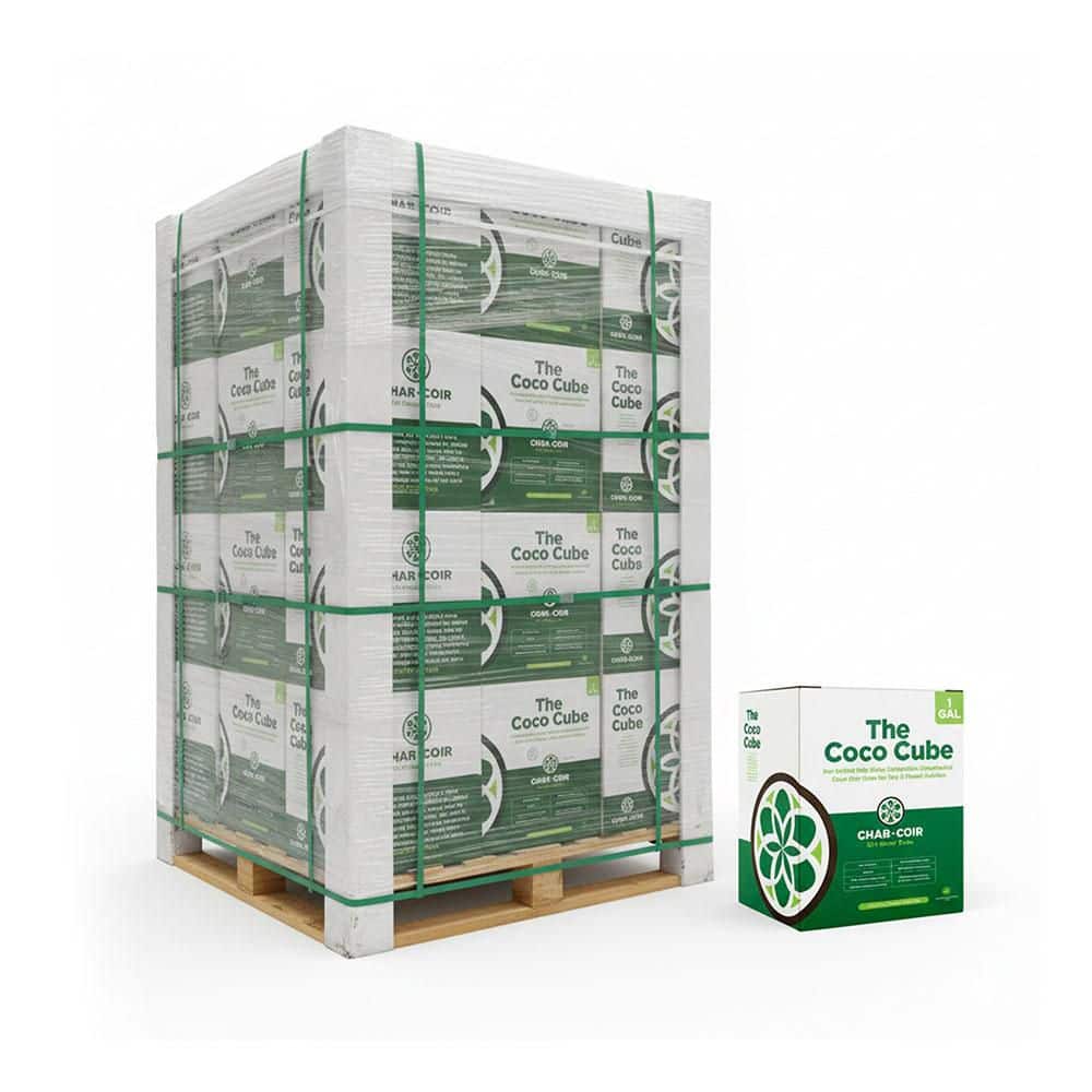 CHAR COIR 32-Count Coco Cube 1 gal. RHP Certified Compressed Coco