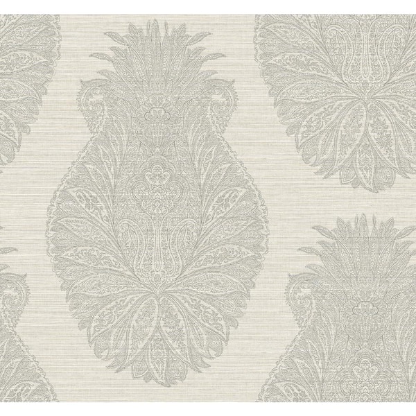 Seabrook Designs Peachtree Damask Paper Strippable Roll (Covers 60.75 sq. ft.)