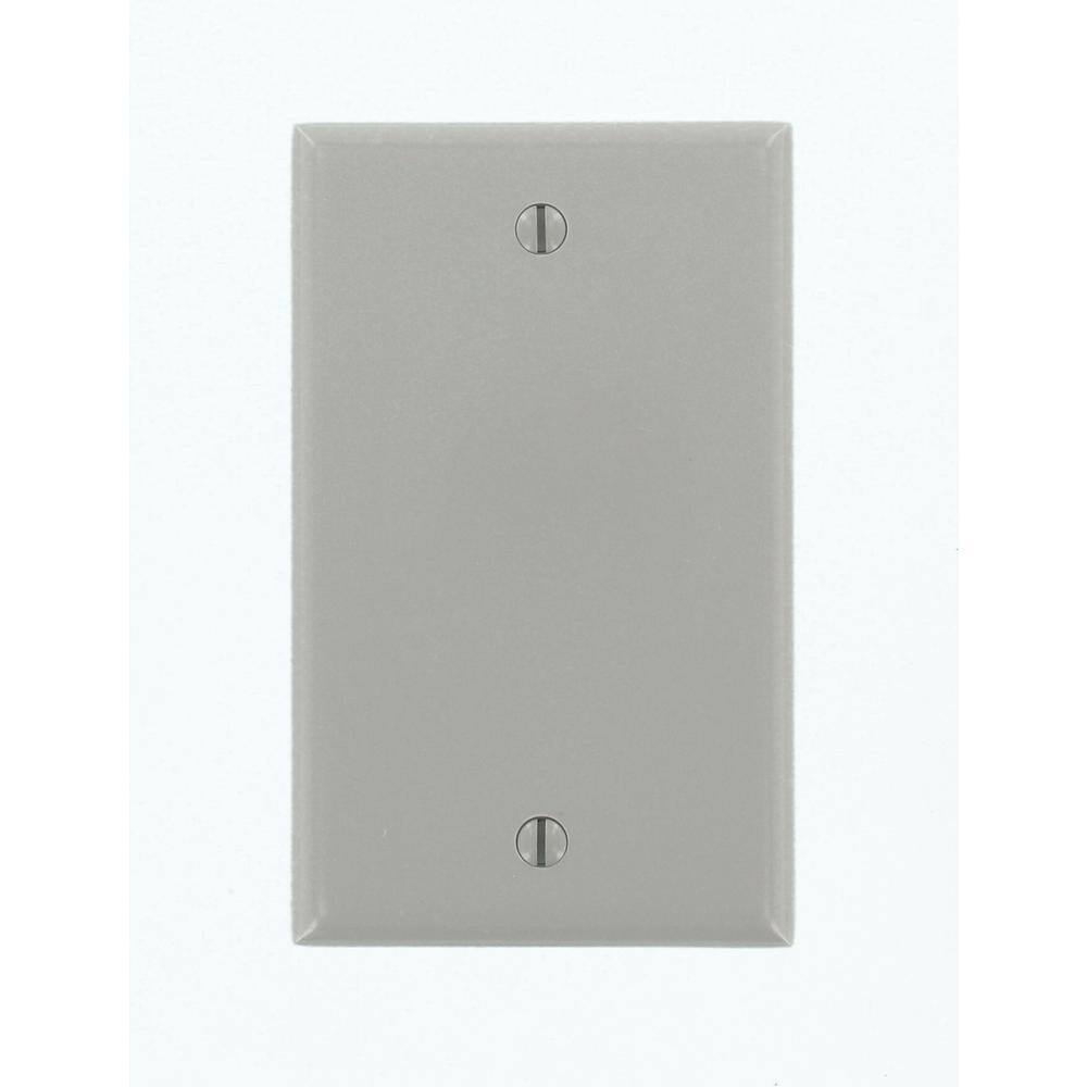 1-Gang Gray Blank Plastic Standard Wall Plate (1-Pack) 87014 price history on PriceWatchPro