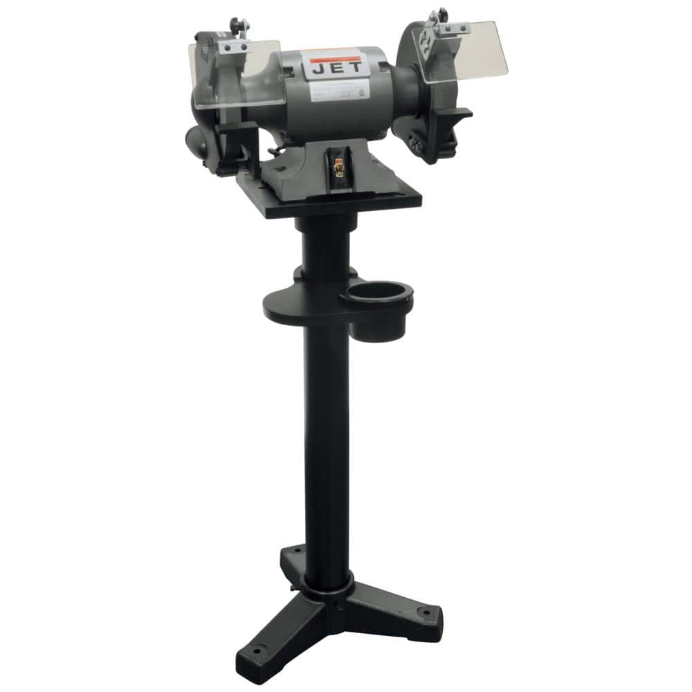 Jet JBG-8A 8 in. Shop Grinder and JPS-2A Stand