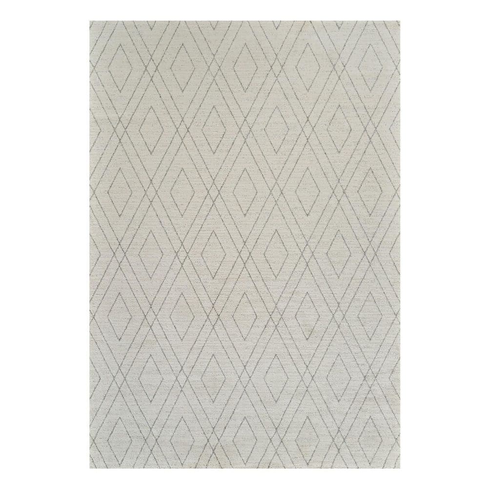 8' X 11' Beige and Gray Abstract Non Skid Area Rug price history on PriceWatchPro