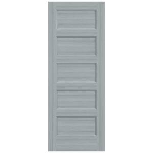 30 in. x 80 in. Conmore Stone Stain Smooth Hollow Core Molded Composite Interior Door Slab