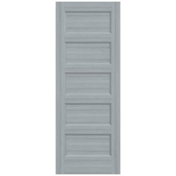 JELD-WEN 30 in. x 80 in. Conmore Stone Stain Smooth Hollow Core Molded Composite Interior Door Slab