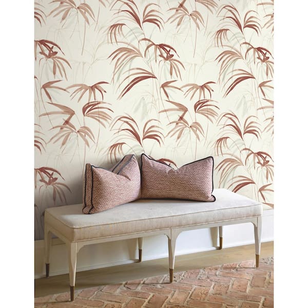 Inky Clay Palms Wallpaper
