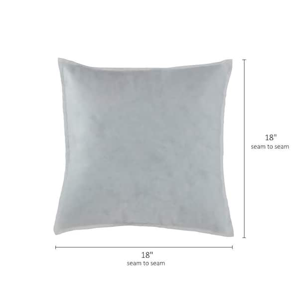 Greendale Home Fashions Premium 18 in. Square Throw Pillow Insert (Set of  2) FI-4803S2 - The Home Depot