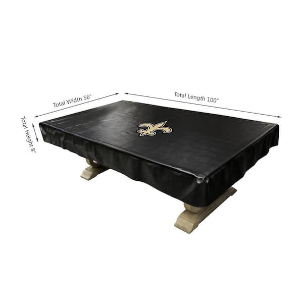 Imperial New Orleans Saints 8-ft. Deluxe Pool Table Cover