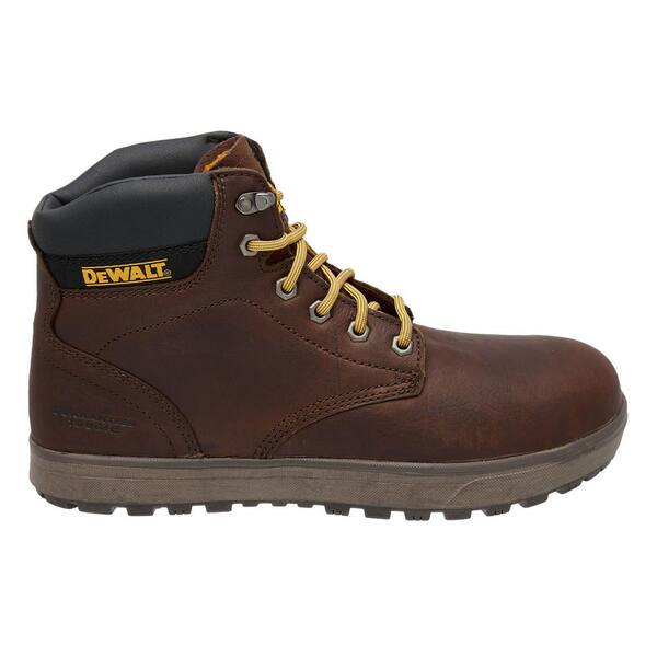 DEWALT Men s Plasma 6 Work Boots Soft Toe Walnut Size 7 M DXWP10024M WAL 07 The Home Depot