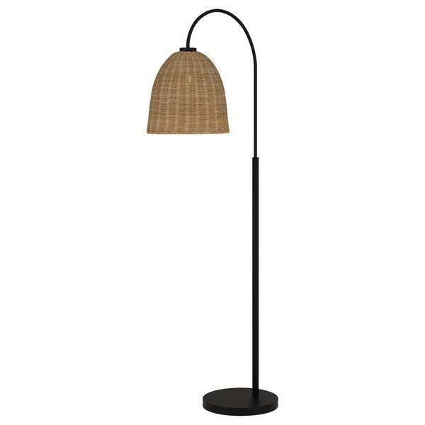 hampton bay floor lamp black finish