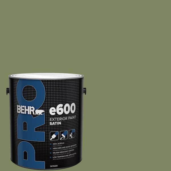 BEHR PRO 1 gal. #PPU10-02 Tuscany Hillside Satin Exterior Paint