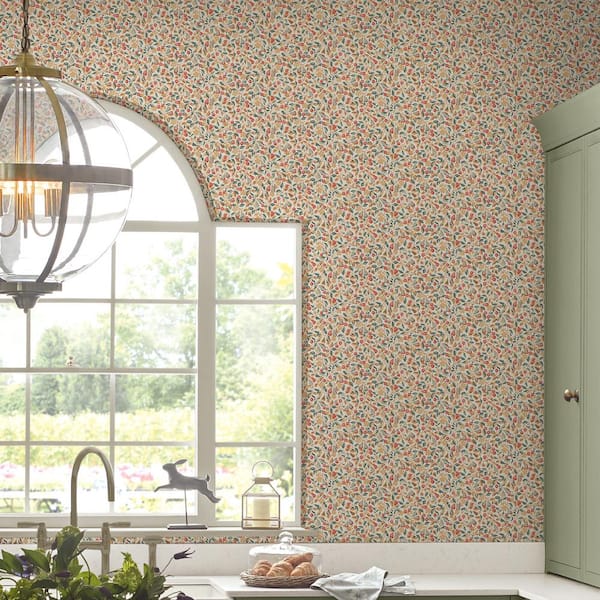Devrons Grove Terracotta Wallpaper