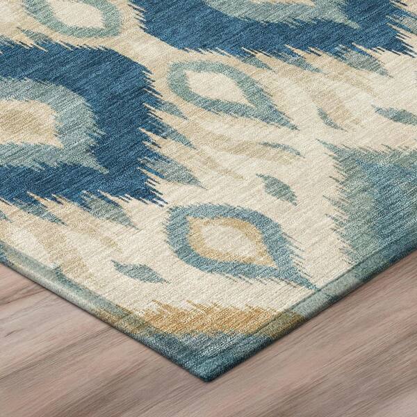 Chantille Machine Washable Indoor/Outdoor Abstract ACN3120 Baltic 5 ft. x 7 ft. 6 in. Area Rug