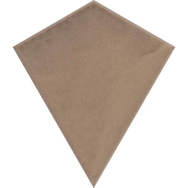 Skite Brass 6 in. x 7 in. Matte Ceramic Wall Tile (6.04 Sq. Ft./Case, 38-Pieces)
