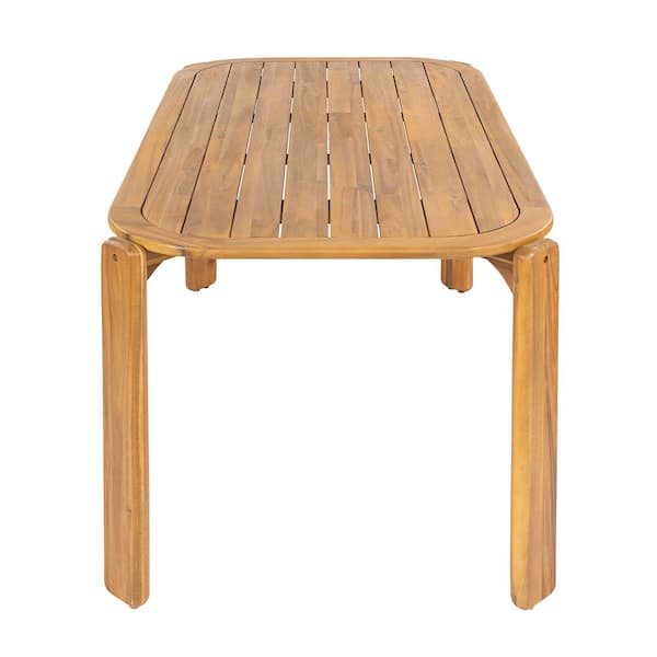 CHRISTOPHER KNIGHT HOME Kaja Outdoor Acacia Wood Dining Table