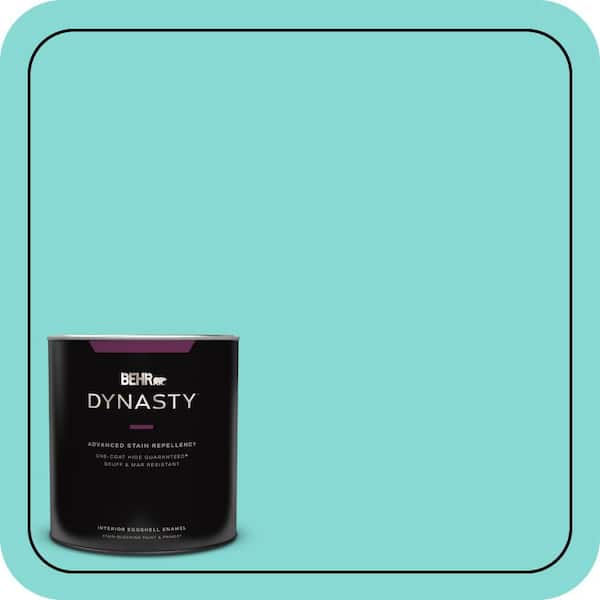 BEHR DYNASTY 1 qt. #P450-3 Rainwater Eggshell Enamel Interior Stain-Blocking Paint & Primer