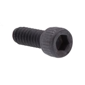 #6-32 x 3/8 in. Black Oxide Coated Steel Internal Hex Drive Socket Head Cap Screws (25-Pack)