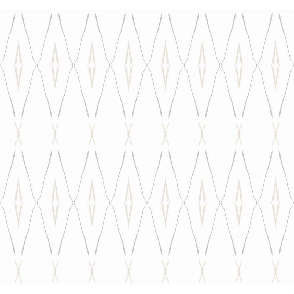 Artifact Silhouettes Natural Matte Grass Cloth Non-Pasted Wallpaper