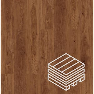 Madison Gunstock Legacy Oak 28 MIL x 9" W x 60" L Click Lock Waterproof Lux Vinyl Plank Flooring (896 sq.ft/pallet)
