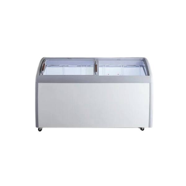 Ancaster Food Equipment 160 L. 5.6 cu. Ft. Capacity Glass Top Novelty Ice  Cream Portable Freezer XS-160YX - The Home Depot