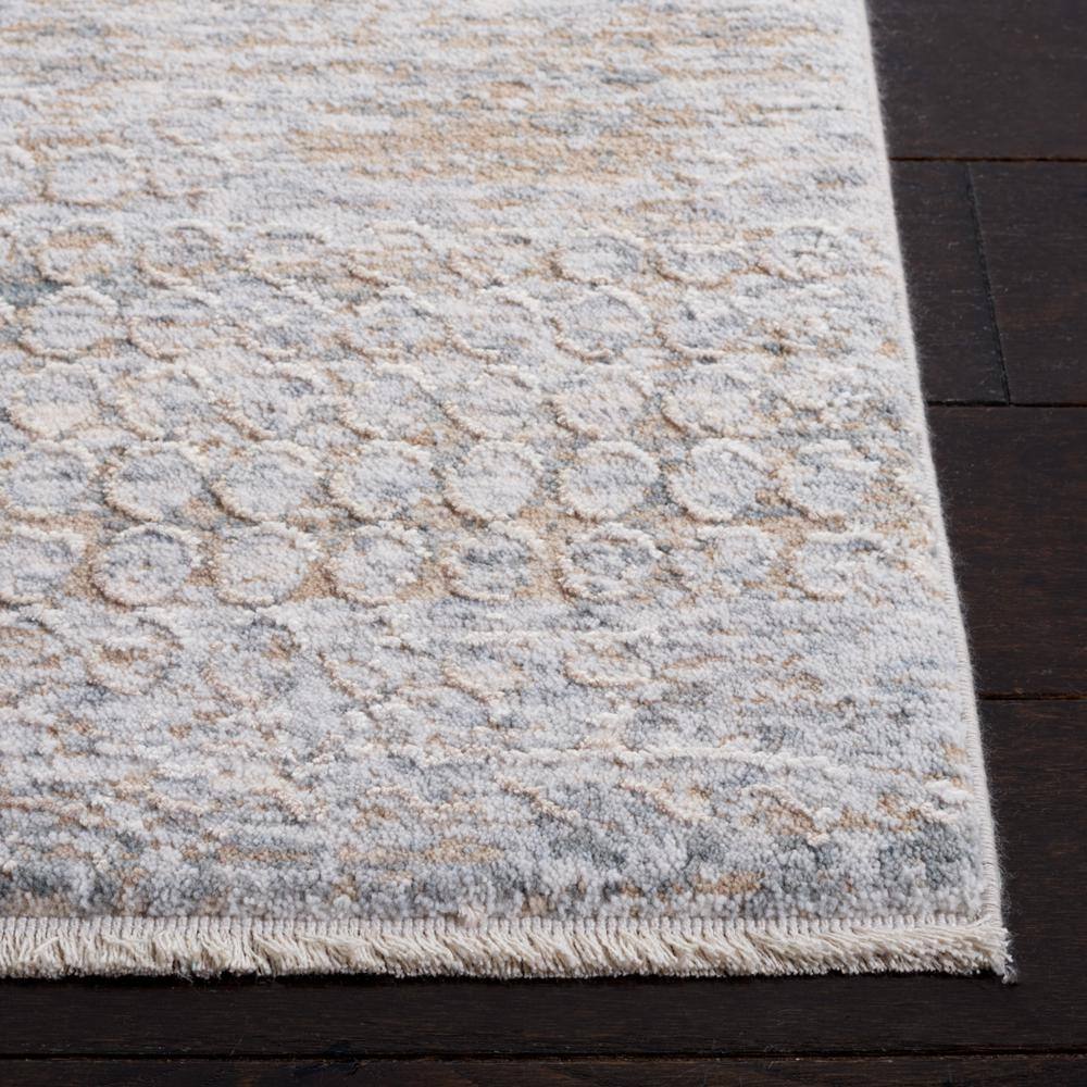 Marmara Modern Silken Gray 8' x 10' Stain-Resistant Area Rug