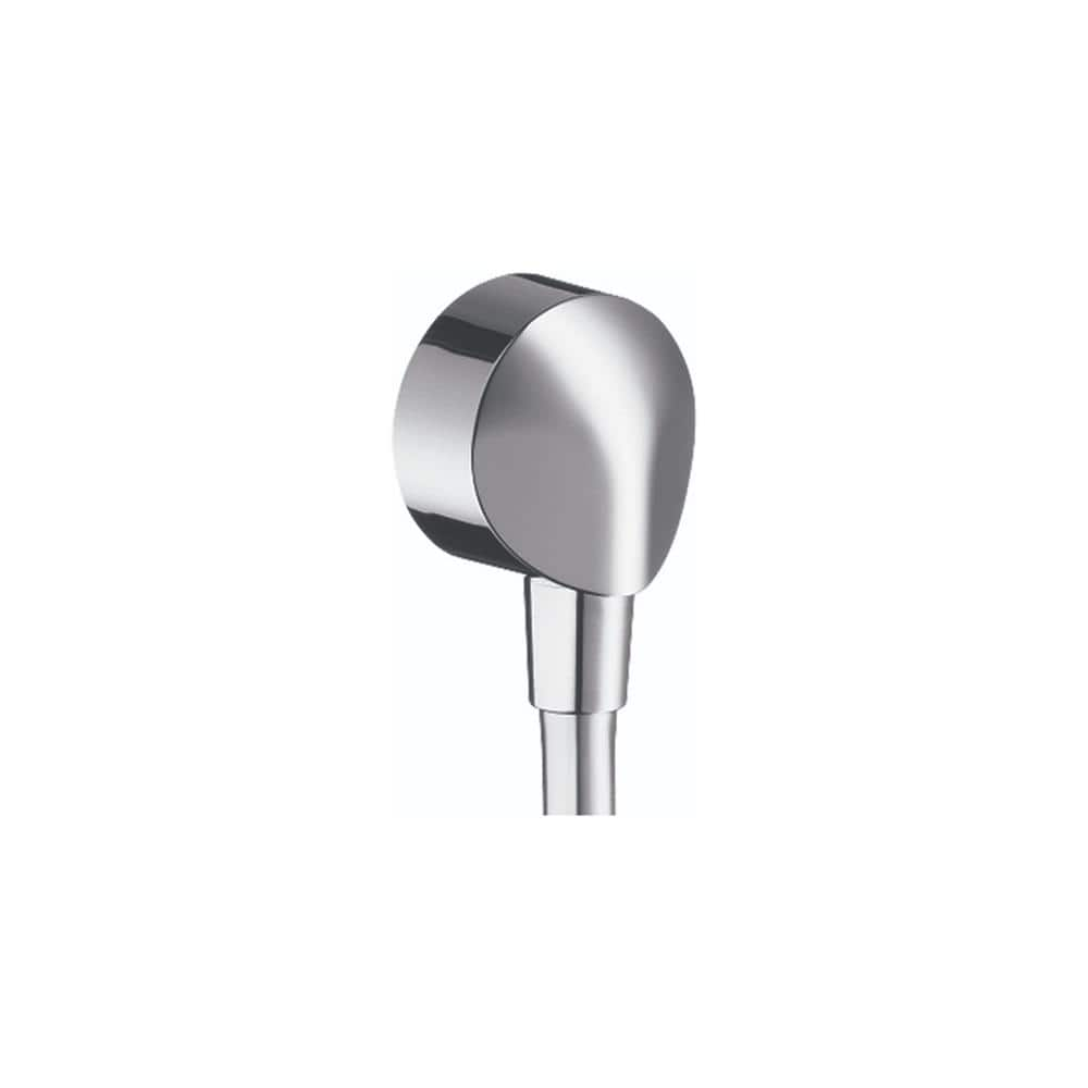 Hansgrohe Wall Outlet with Check Valve in Chrome