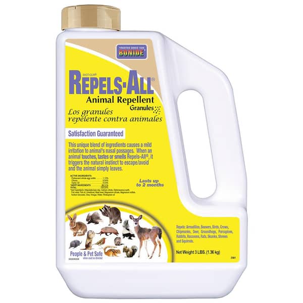 Bonide 3 lbs. Repels-All Animal Repellent Granules