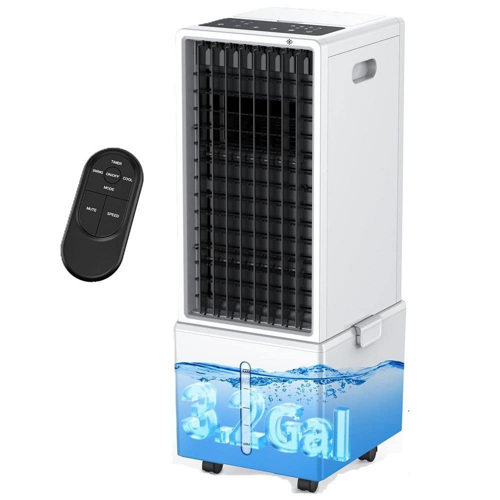 3.2 Gal. 4-IN-1 Portable Air Conditioners with 24H Cooling,LED Touch Screen