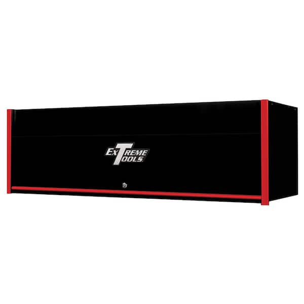 Extreme Tools RX Series 72 in. W x 25 in. D 0 Triple-Bank Extreme Power Workstation Hutch in Green with Black Trim