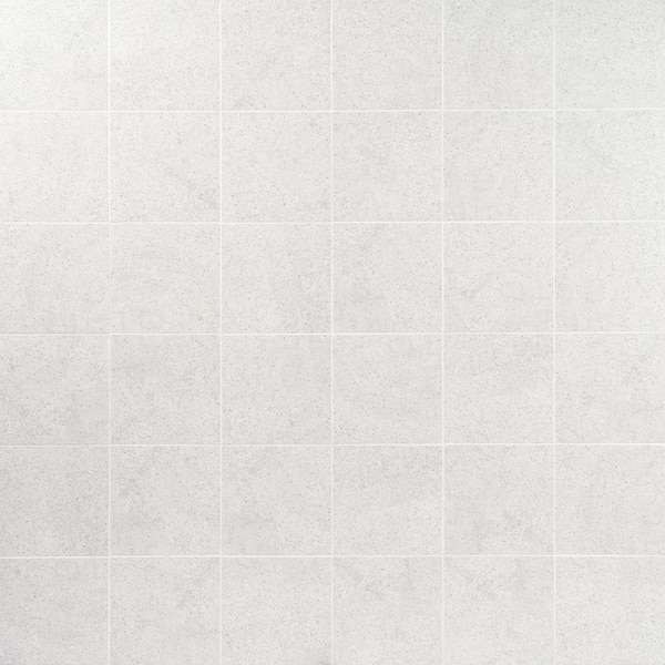 Ivy Hill Tile Elizabeth Sutton Cameo Terrazzo Grigio 7.87 in. x 7.87 in. Matte Porcelain Floor and Wall Tile (10.76 sq. ft./Case)