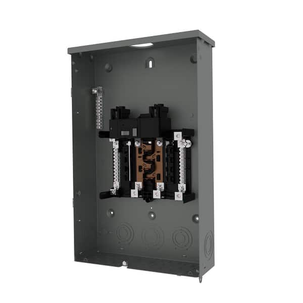 Outdoor Subpanel Rigid Rmc Sub Panel Breaker Box Siemens 200 Amp Generator Ready Load Center With ...