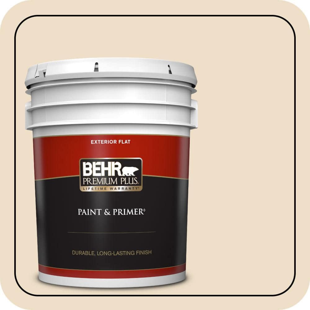 5 gal. #BXC-83 New Harvest Moon Flat Exterior Paint & Primer price history on PriceWatchPro