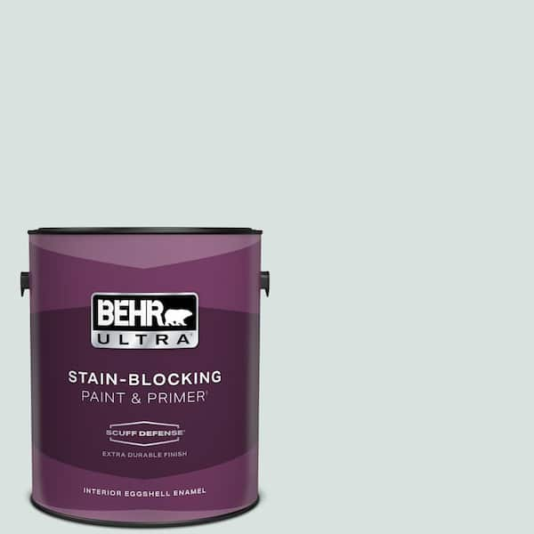 BEHR ULTRA 1 gal. #N440-1 Streetwise Extra Durable Eggshell Enamel Interior Paint & Primer