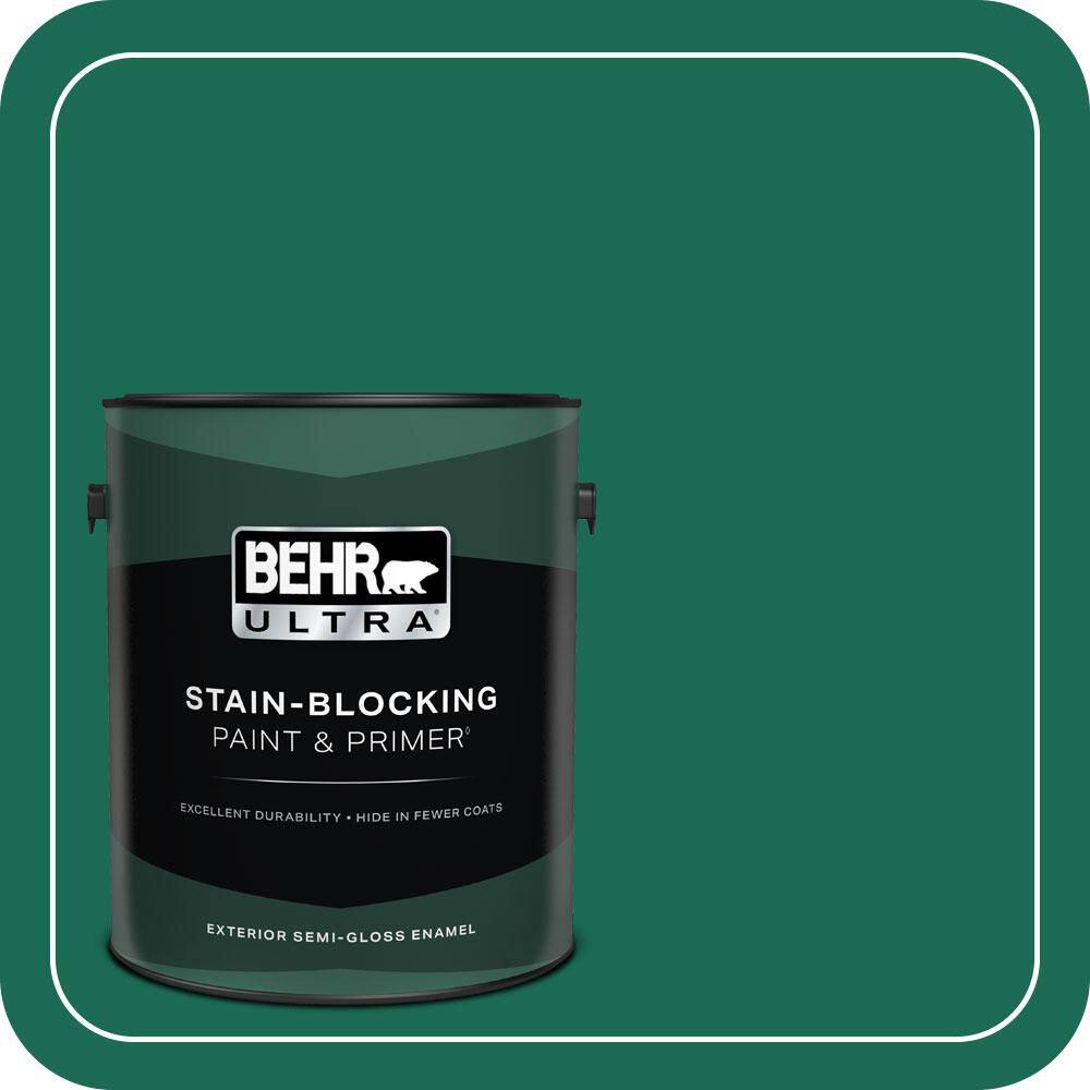 1 gal. #480B-7 Clover Brook Semi-Gloss Enamel Exterior Paint & Primer price history on PriceWatchPro