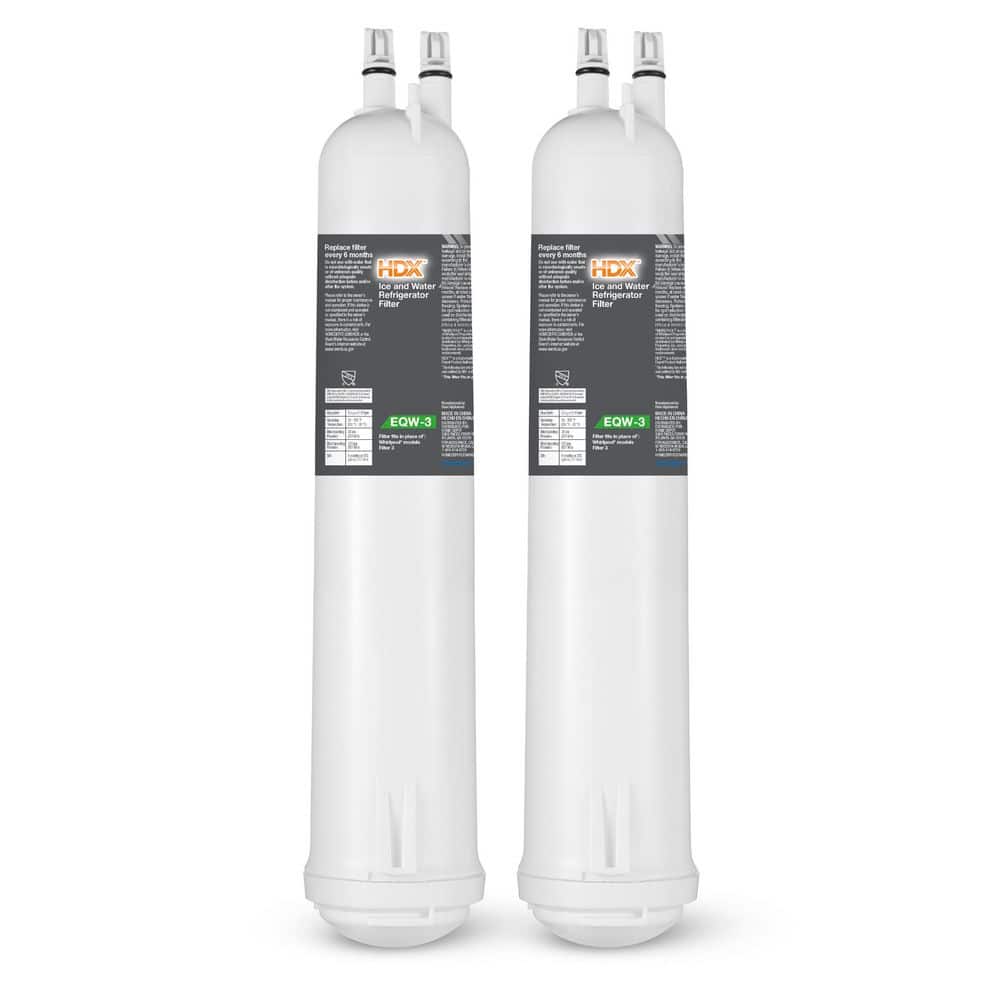 HDX EQW-3 Whirlpool Filter 3 Premium Refrigerator Water Filter
