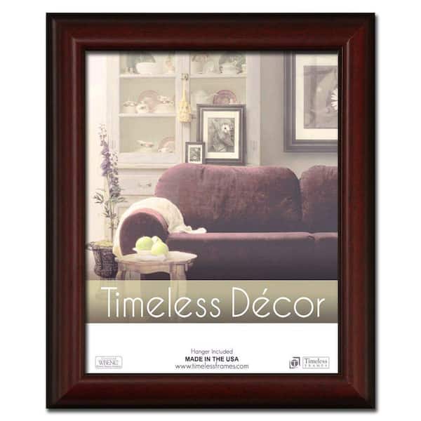 Timeless Frames Huntley 1-Opening 11 in. x 14 in. Cherry Picture Frame