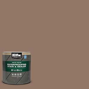 1 qt. #SC-147 Castle Gray Solid Color Waterproofing Exterior Wood Stain and Sealer