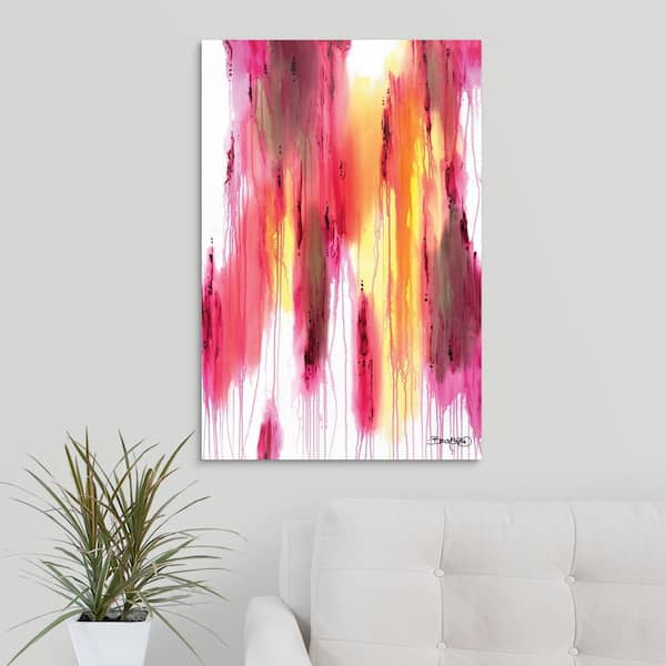 GreatBigCanvas "Fire and Ice" by David Bromstad Canvas Wall Art