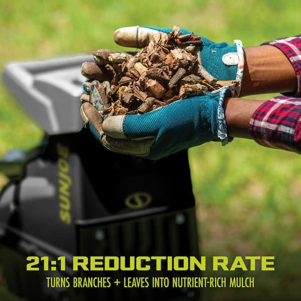 Sun Joe 15 Amp 1.7 in. Cutting Diameter Electric Silent Wood