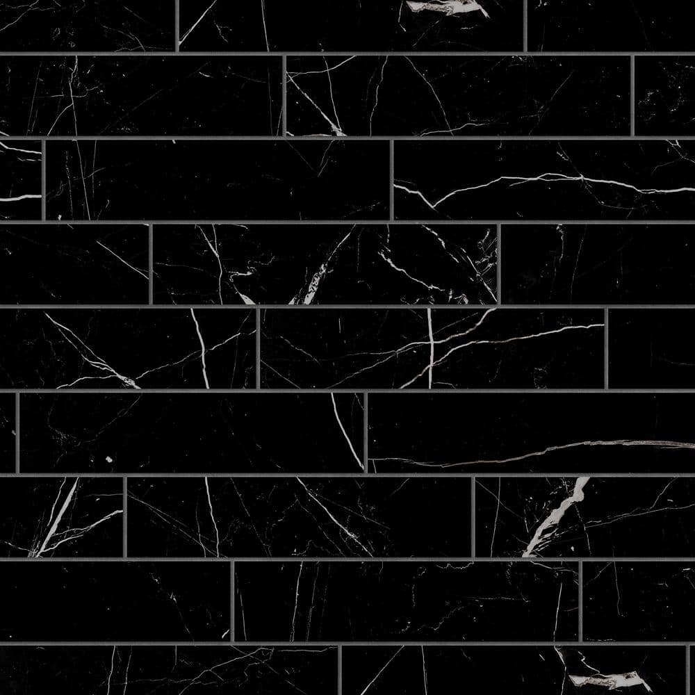 reviews-for-corso-italia-impero-black-3-in-x-12-in-marble-look