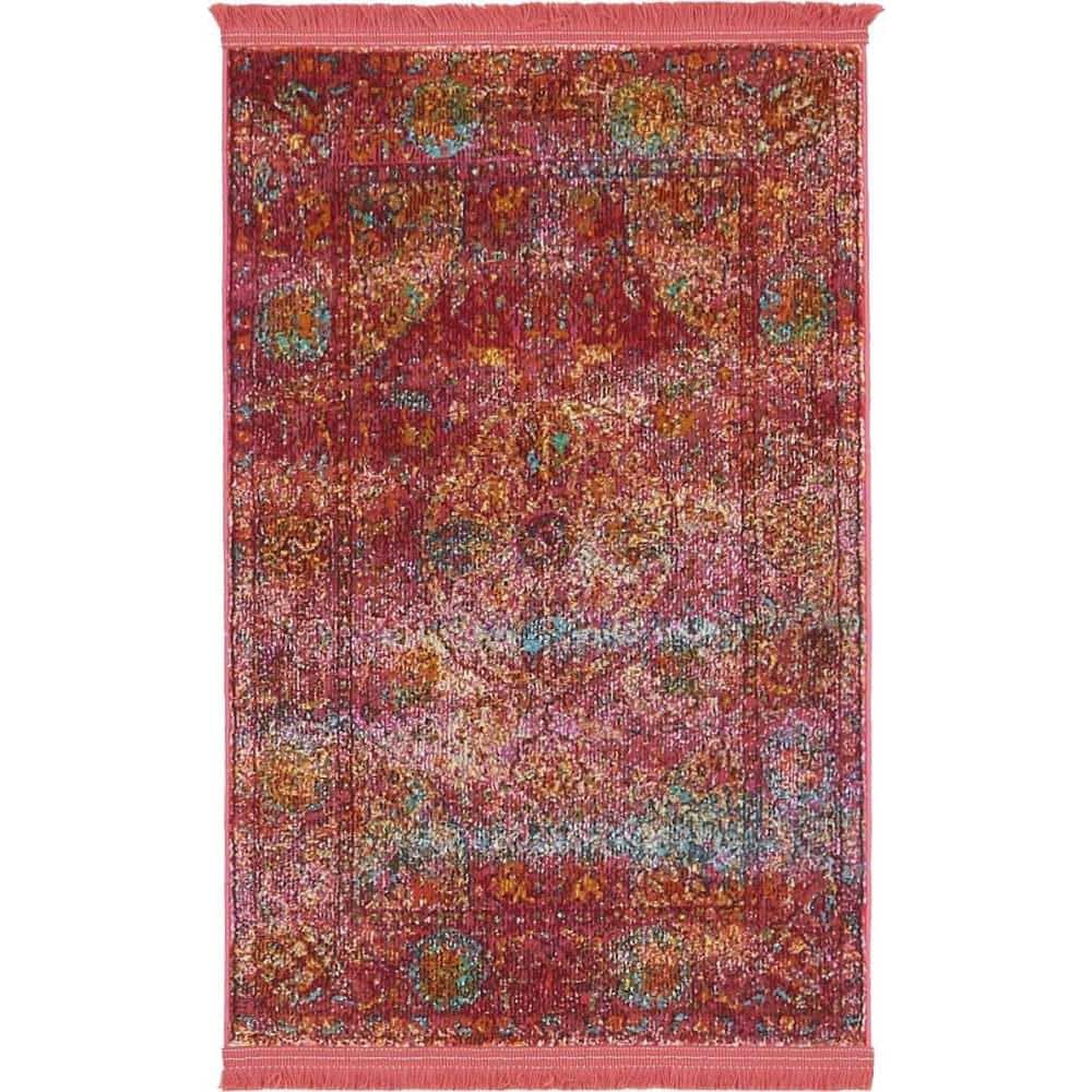 Baracoa Rumba Red 2' 2 x 3' 0 Area Rug price history on PriceWatchPro