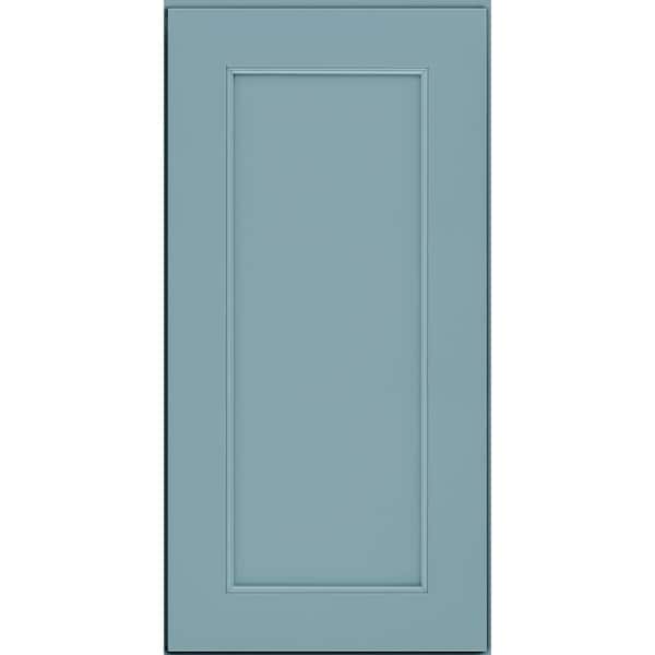 Brooks 7 5/16 in. W x 3/4 in. D x 7 5/16 in. H Quarter Cabinet Door Sample in Caribbean