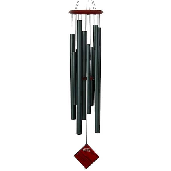 WOODSTOCK CHIMES Encore Collection, Chimes of The Eclipse, 40 in. Green Wind Chime DCE40