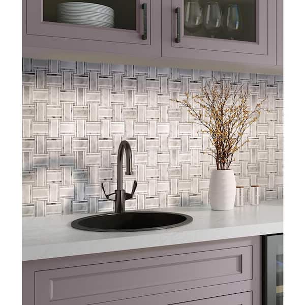 Apollo Tile (Sample) Grey 4-in x 4-in Polished Marble Floor and Wall Tile