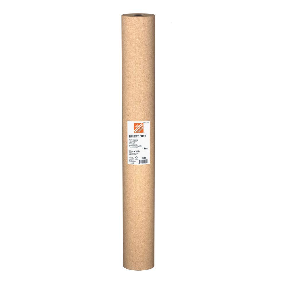 The Home Depot 35 in. x 140 ft. Builders Paper (40Pack) 35X140BP40P
