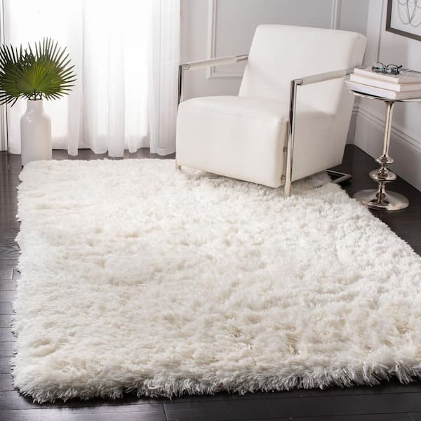 Safavieh Artic Shag Collection SG270G Handmade Glam 3-inch Extra Thick Accent Rug Grey 2' x 3'