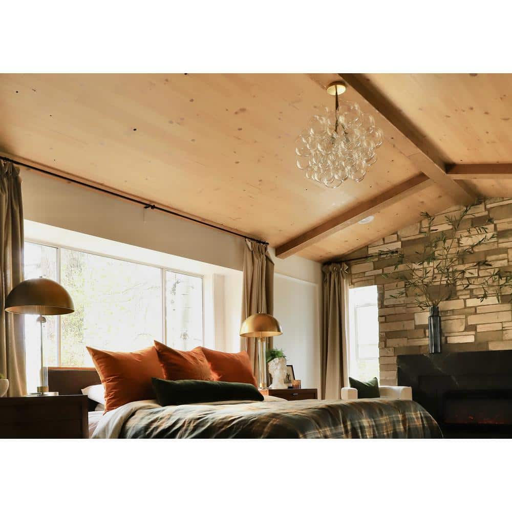 Sandstone Tan Pine Peel & Stick Wall Planks