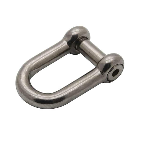 Stainless Steel 316 Anchor Chain 3/8 or 10mm by 15' Long Shackles